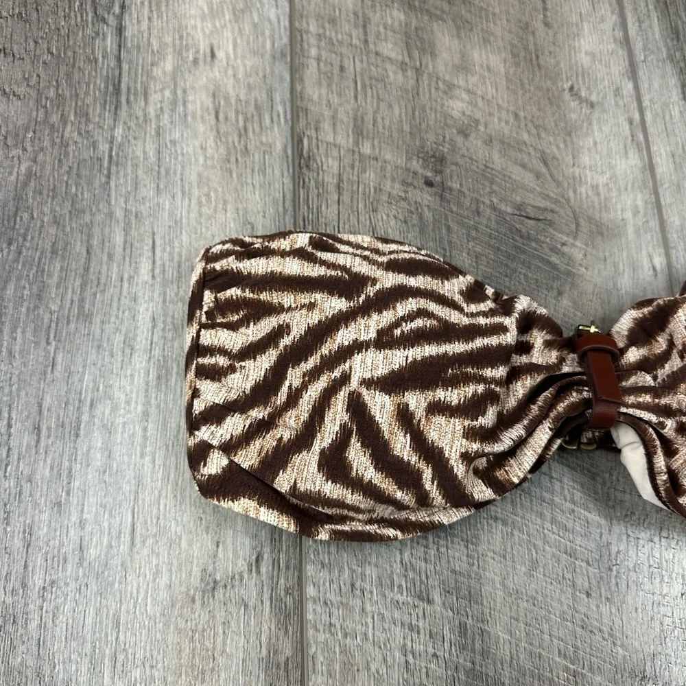 Michael Kors Animal Print‎ Bikini Top